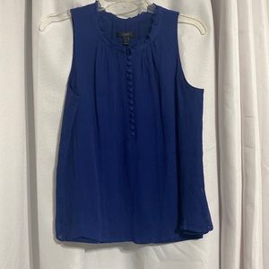 J Crew Blue Tank Top Size 6